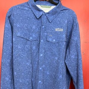 Stio Men's Longsleeve Activewear Shirt Size medium